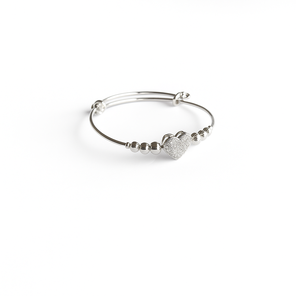 Heart Clasp Bracelet